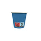 Bicchierini Caffe di Carta Biodegradabili Biocompostabili Tazzine 75 ml  200pz ass.